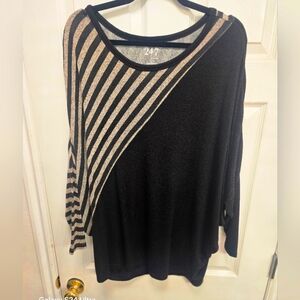Womans dressy sweater top